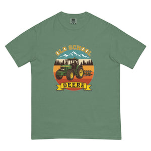 The Tractor Mugs Store Light Green / S John Deere 7810 OLD SCHOOL DEERE Outdoor | Unisex Premium T-shirt Quality Farmers Merch