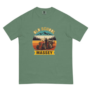 The Tractor Mugs Store Light Green / S Massey Ferguson 35X OLD SCHOOL MASSEY Outdoor | Unisex Premium T-shirt Quality Farmers Merch