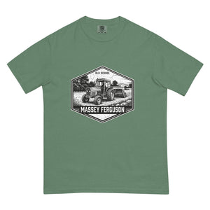The Tractor Mugs Store Light Green / S Massey Ferguson 390T OLD SCHOOL MASSEY FERGUSON Moose | Unisex Premium T-shirt Quality Farmers Merch