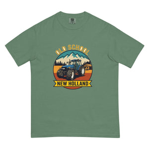 The Tractor Mugs Store Light Green / S New Holland TM 155 OLD SCHOOL NEW HOLLAND Outdoor | Unisex Premium T-shirt Quality Farmers Merch