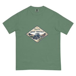 The Tractor Mugs Store Light Green / S New Holland TM 155 TRAFFIC WHAT TRAFFIC? Heritage | Unisex Premium T-shirt Quality Farmers Merch