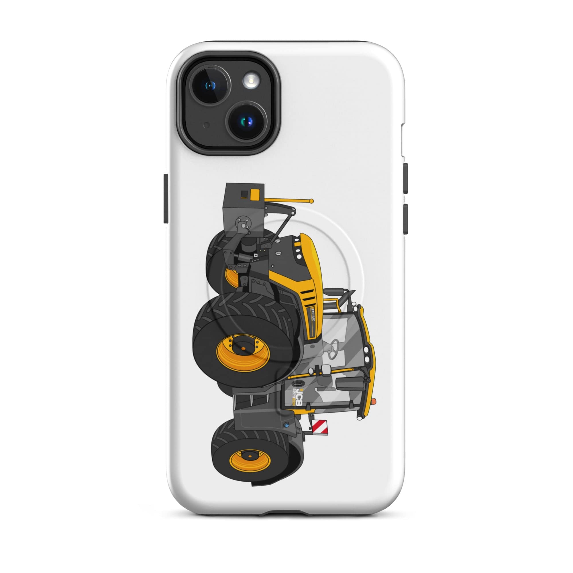 The Tractor Mugs Store MagSafe® Tough Case for iPhone® iPhone 14 Plus JCB Fastrac 4220 Icon | MagSafe® tough case for iPhone® Quality Farmers Merch