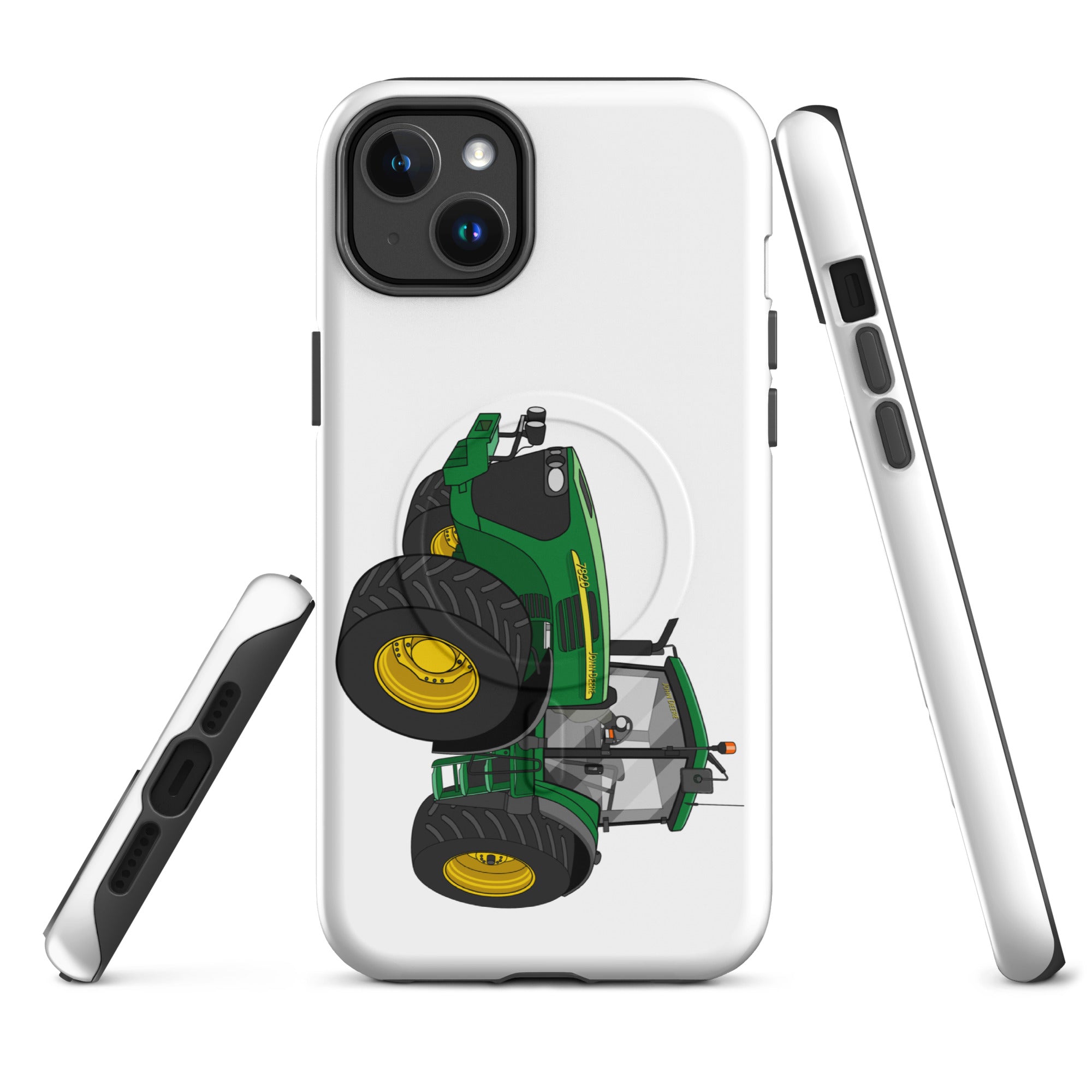 The Tractor Mugs Store MagSafe® Tough Case for iPhone® iPhone 14 Plus John Deere 7820 | MagSafe® tough case for iPhone® Quality Farmers Merch