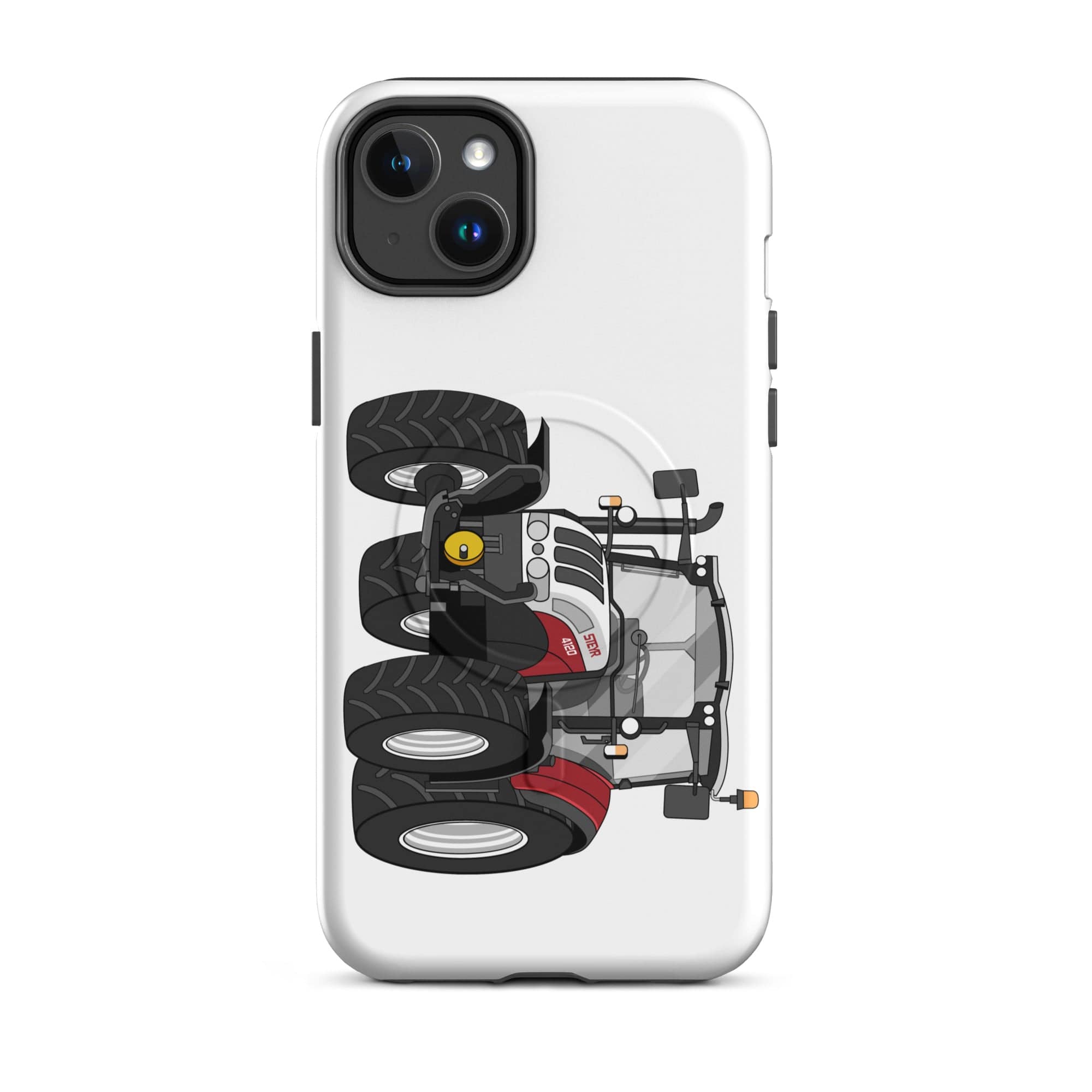 The Tractor Mugs Store MagSafe® Tough Case for iPhone® iPhone 14 Plus Steyr 4120 Plus | MagSafe® tough case for iPhone® Quality Farmers Merch
