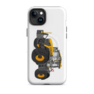 The Tractor Mugs Store MagSafe® Tough Case for iPhone® iPhone 15 Plus JCB Fastrac 4220 Icon | MagSafe® tough case for iPhone® Quality Farmers Merch