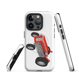 The Tractor Mugs Store MagSafe® Tough Case for iPhone® iPhone 15 Pro Massey-Ferguson 65 Mark II | MagSafe® tough case for iPhone® Quality Farmers Merch