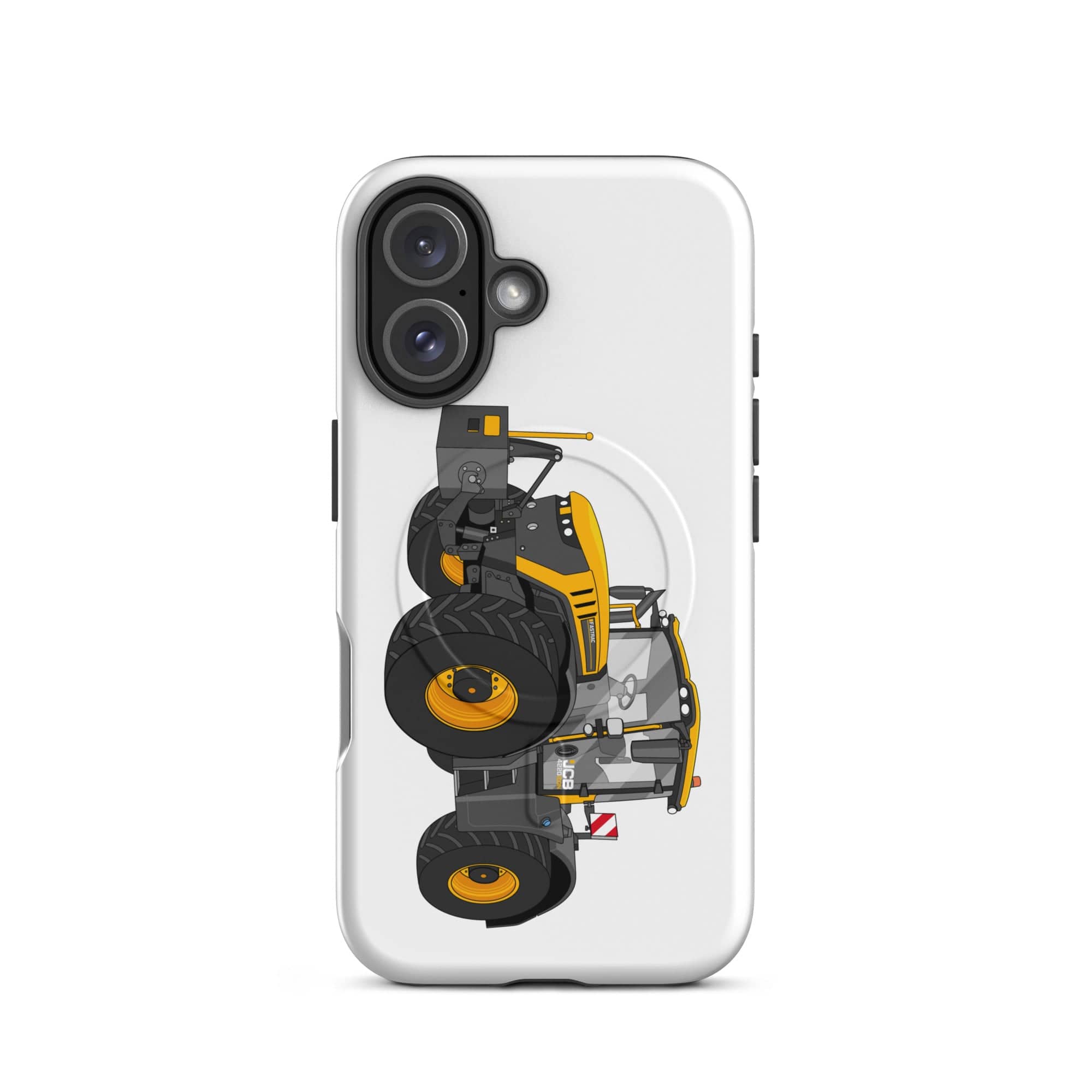 The Tractor Mugs Store MagSafe® Tough Case for iPhone® iPhone 16 JCB Fastrac 4220 Icon | MagSafe® tough case for iPhone® Quality Farmers Merch