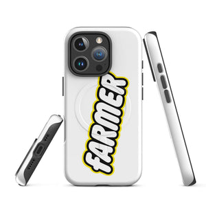 The Tractor Mugs Store MagSafe® Tough Case for iPhone® iPhone 16 Pro LEGO FARMER | MagSafe® tough case for iPhone® Quality Farmers Merch