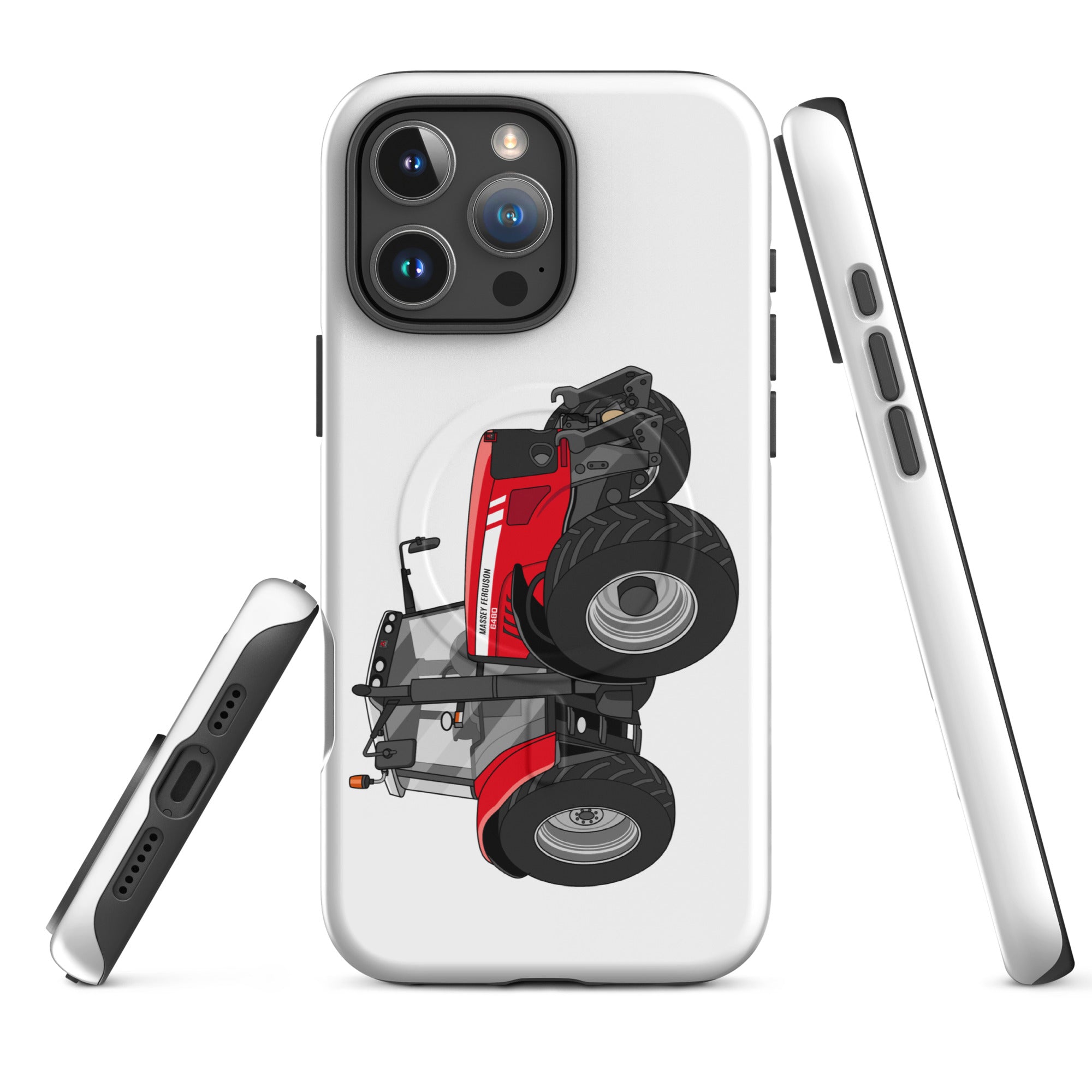 The Tractor Mugs Store MagSafe® Tough Case for iPhone® iPhone 16 Pro Max Massey Ferguson 6480 | MagSafe® tough case for iPhone® Quality Farmers Merch