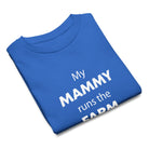 The Tractor Mugs Store Mammy Runs the Farm | Youth Classic Tee Quality Farmers Merch