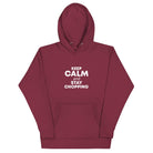 The Tractor Mugs Store Maroon / S Keep Calm. Stay Choppin | Unisex Hoodie Quality Farmers Merch