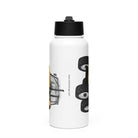 The Tractor Mugs Store Marshall 804 | Stainless steel water bottle with a straw lid Quality Farmers Merch