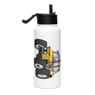 The Tractor Mugs Store Marshall 804 | Stainless steel water bottle with a straw lid Quality Farmers Merch