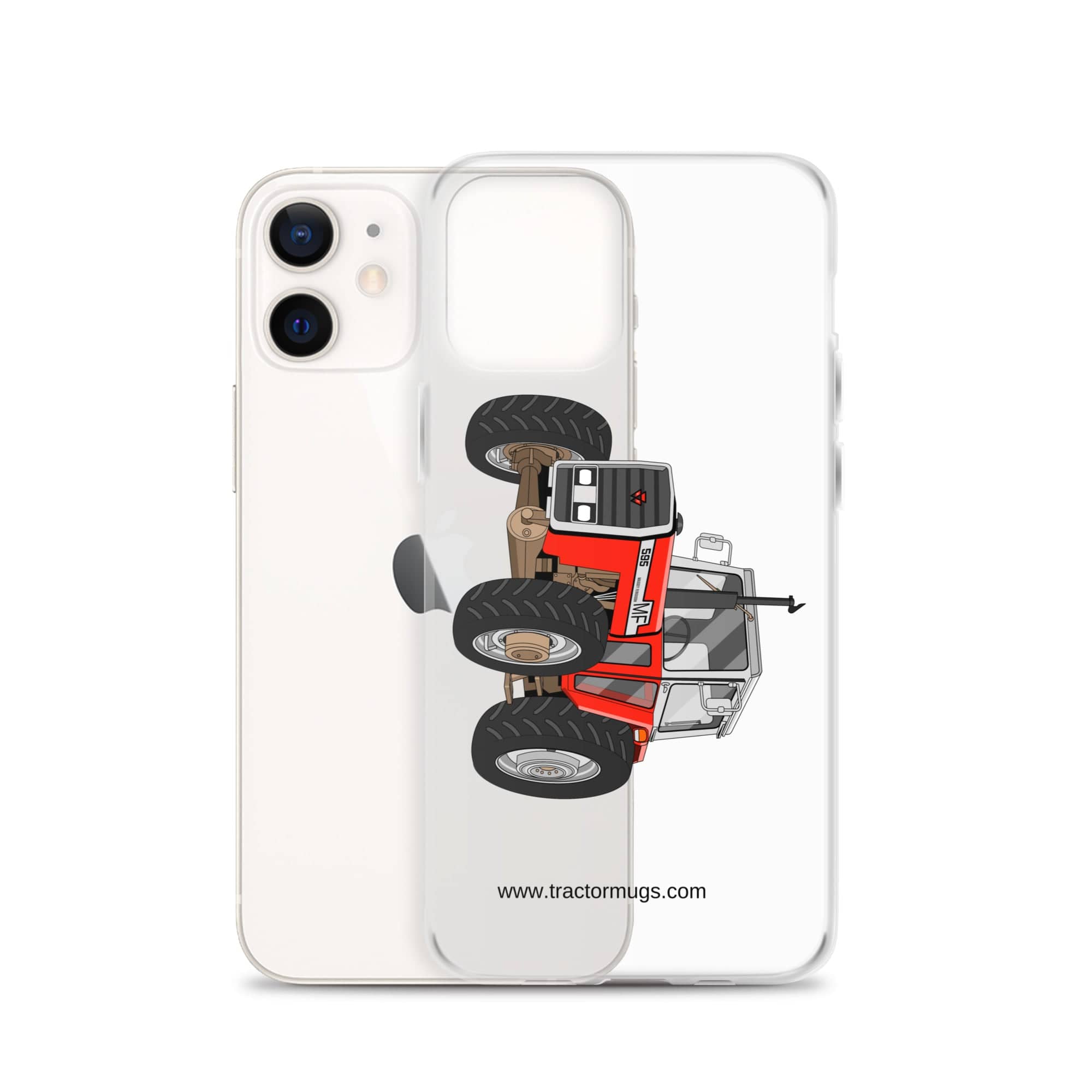 The Tractor Mugs Store Massey 595 | Clear Case for iPhone® Quality Farmers Merch