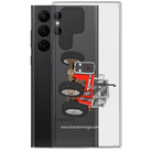 The Tractor Mugs Store Massey 595 | Clear Case for Samsung® Quality Farmers Merch