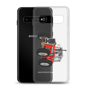 The Tractor Mugs Store Massey 595 | Clear Case for Samsung® Quality Farmers Merch