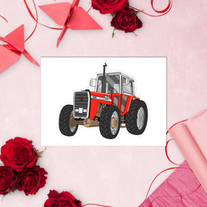 The Tractor Mugs Store Massey 595 | Sticker sheet Quality Farmers Merch