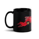 The Tractor Mugs Store Massey 760 Combine Harvester | Black Glossy Mug Quality Farmers Merch