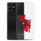 The Tractor Mugs Store Massey 760 Combine Harvester | Clear Case for Samsung® Quality Farmers Merch