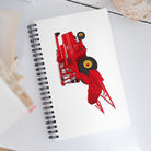 The Tractor Mugs Store Massey 760 Combine Harvester | Spiral notebook Quality Farmers Merch