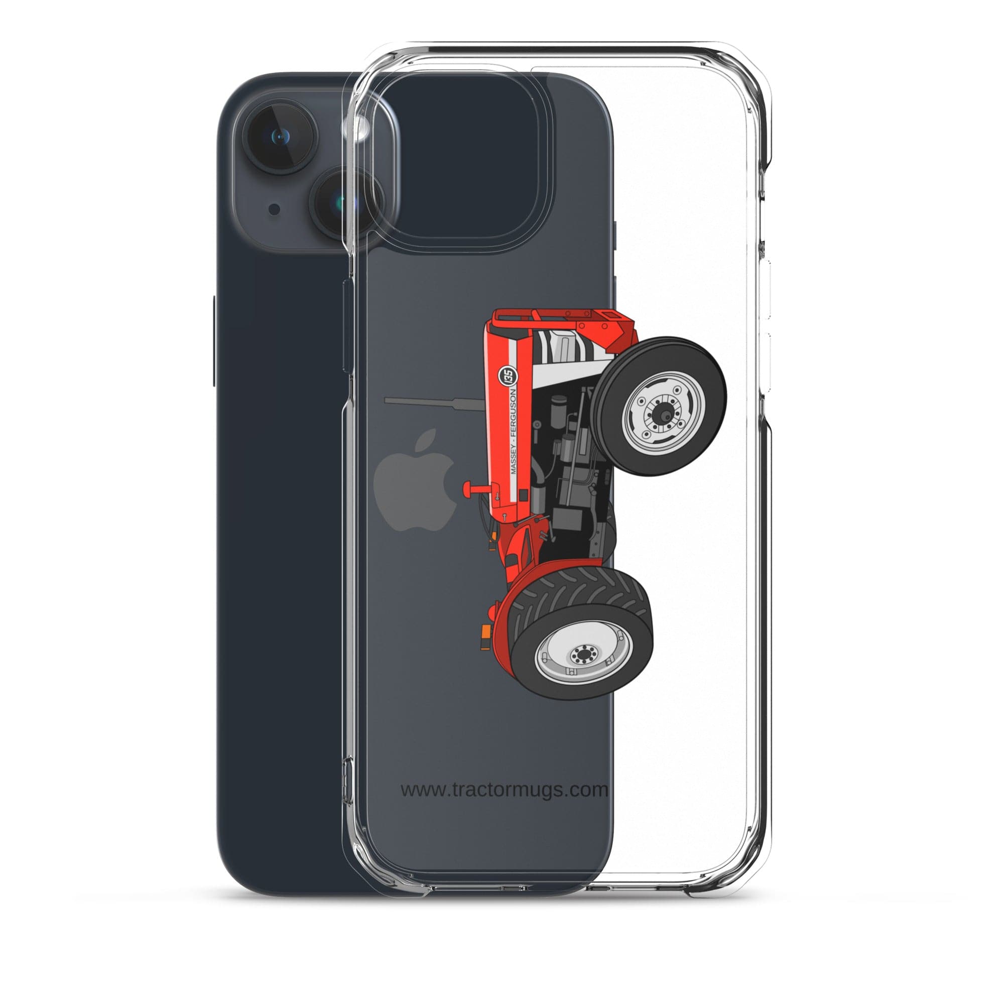 The Tractor Mugs Store Massey Ferguson 135  |  Clear Case for iPhone® Quality Farmers Merch