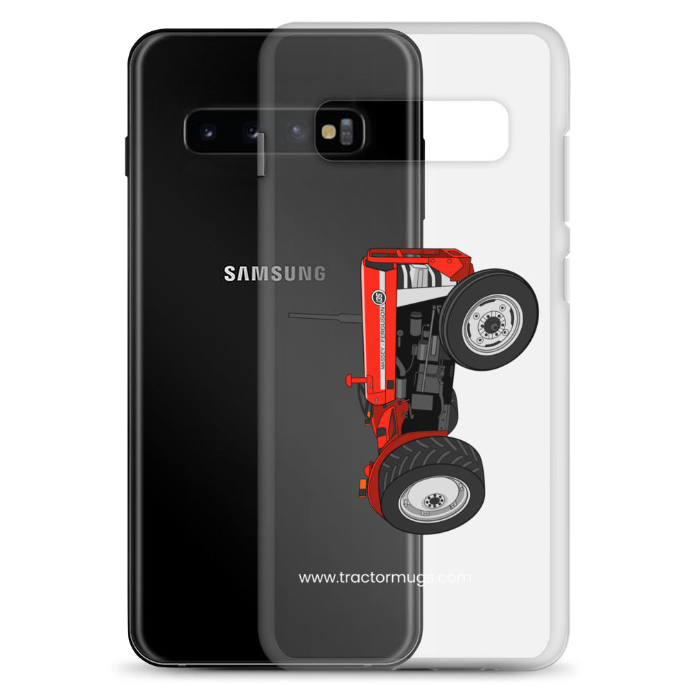 The Tractor Mugs Store Massey Ferguson 135  |  Clear Case for Samsung® Quality Farmers Merch