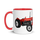 The Tractor Mugs Store Massey Ferguson 135 | Mug with Color Inside Quality Farmers Merch