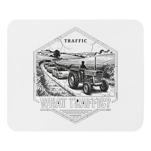 The Tractor Mugs Store Massey Ferguson 135 TRAFFIC WHAT TRAFFIC? Moose | Mouse Mat Quality Farmers Merch