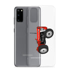 The Tractor Mugs Store Massey Ferguson 135 with cab  | Clear Case for Samsung® Quality Farmers Merch