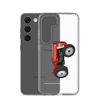 The Tractor Mugs Store Massey Ferguson 135 with cab  | Clear Case for Samsung® Quality Farmers Merch