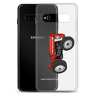 The Tractor Mugs Store Massey Ferguson 135 with cab  | Clear Case for Samsung® Quality Farmers Merch