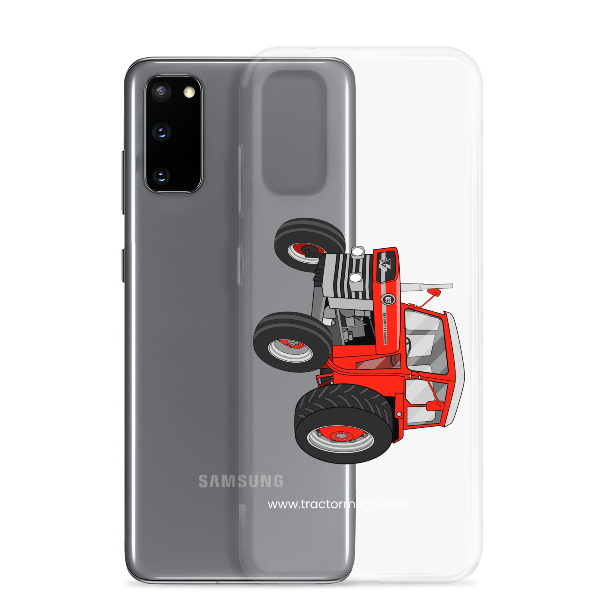 The Tractor Mugs Store Massey Ferguson 165 | Clear Case for Samsung® Quality Farmers Merch