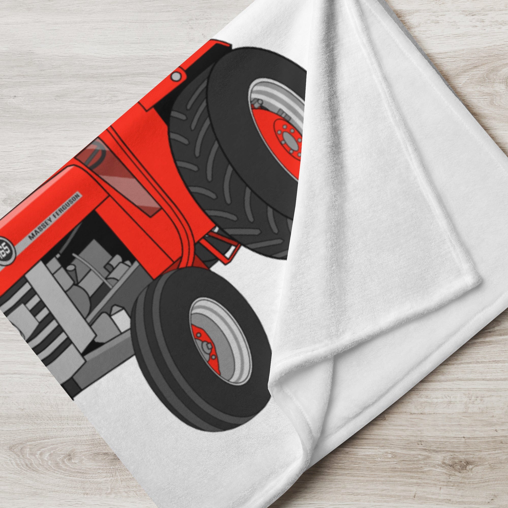 The Tractor Mugs Store Massey Ferguson 165  | Throw Blanket Quality Farmers Merch