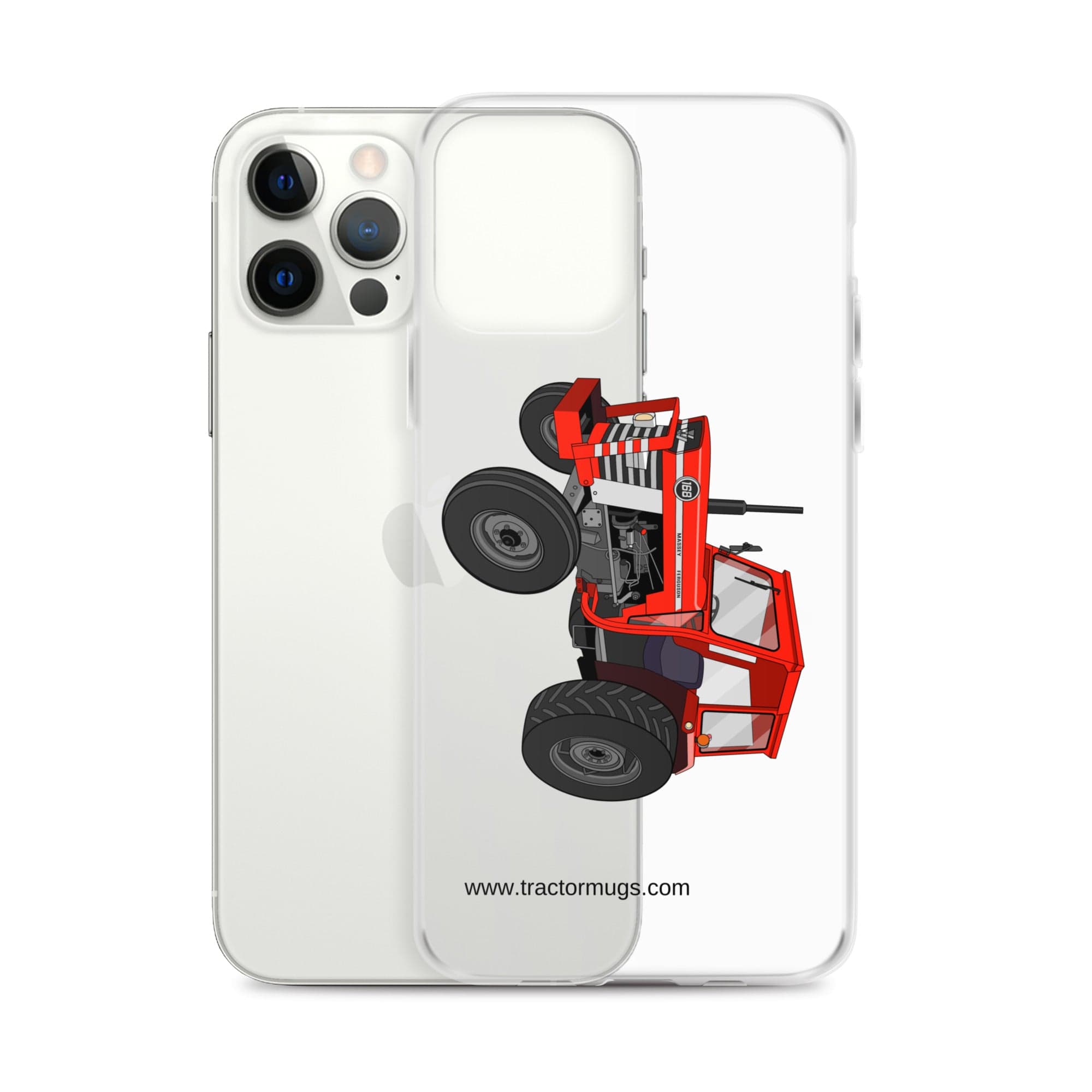 The Tractor Mugs Store Massey Ferguson 168 |  Clear Case for iPhone® Quality Farmers Merch