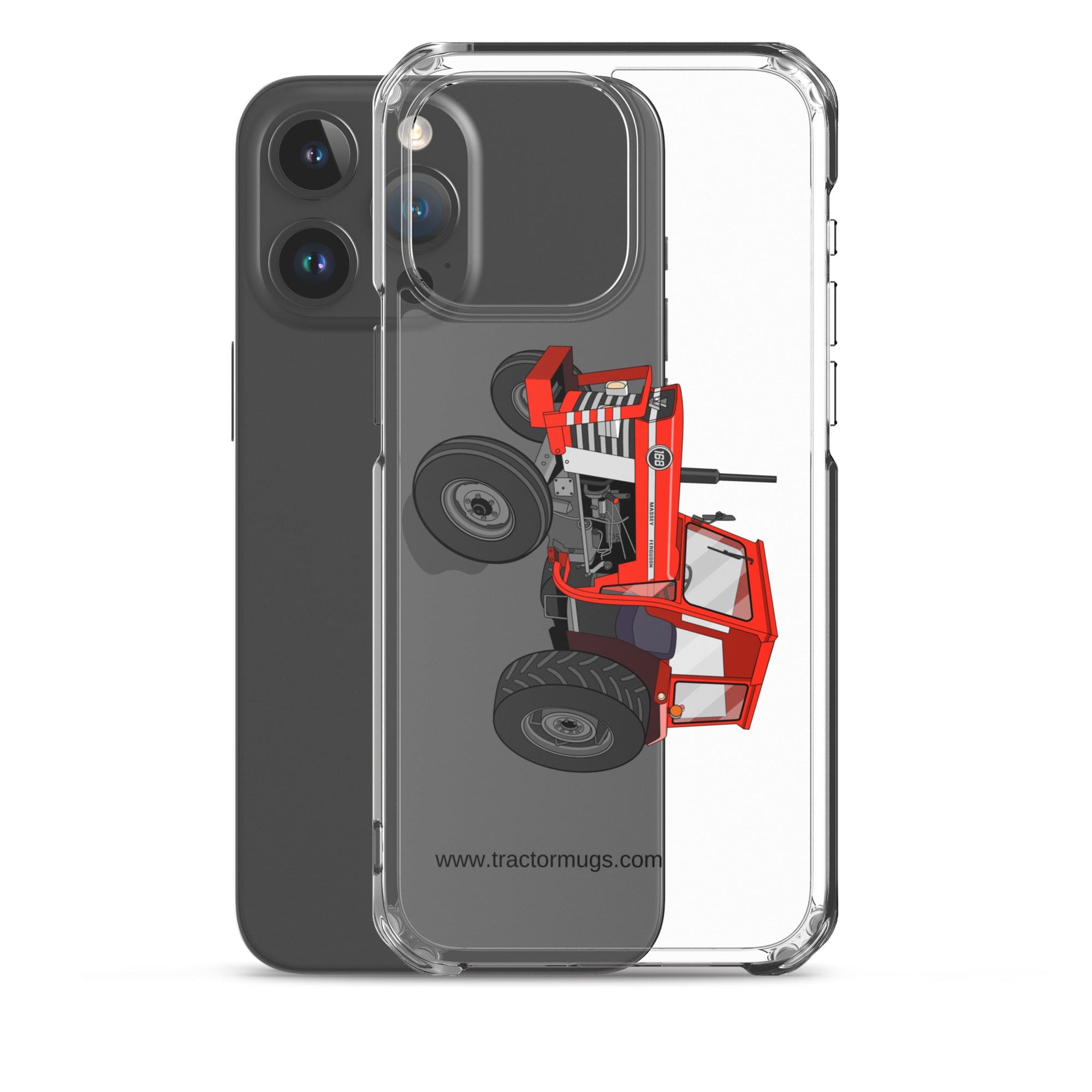 The Tractor Mugs Store Massey Ferguson 168 |  Clear Case for iPhone® Quality Farmers Merch