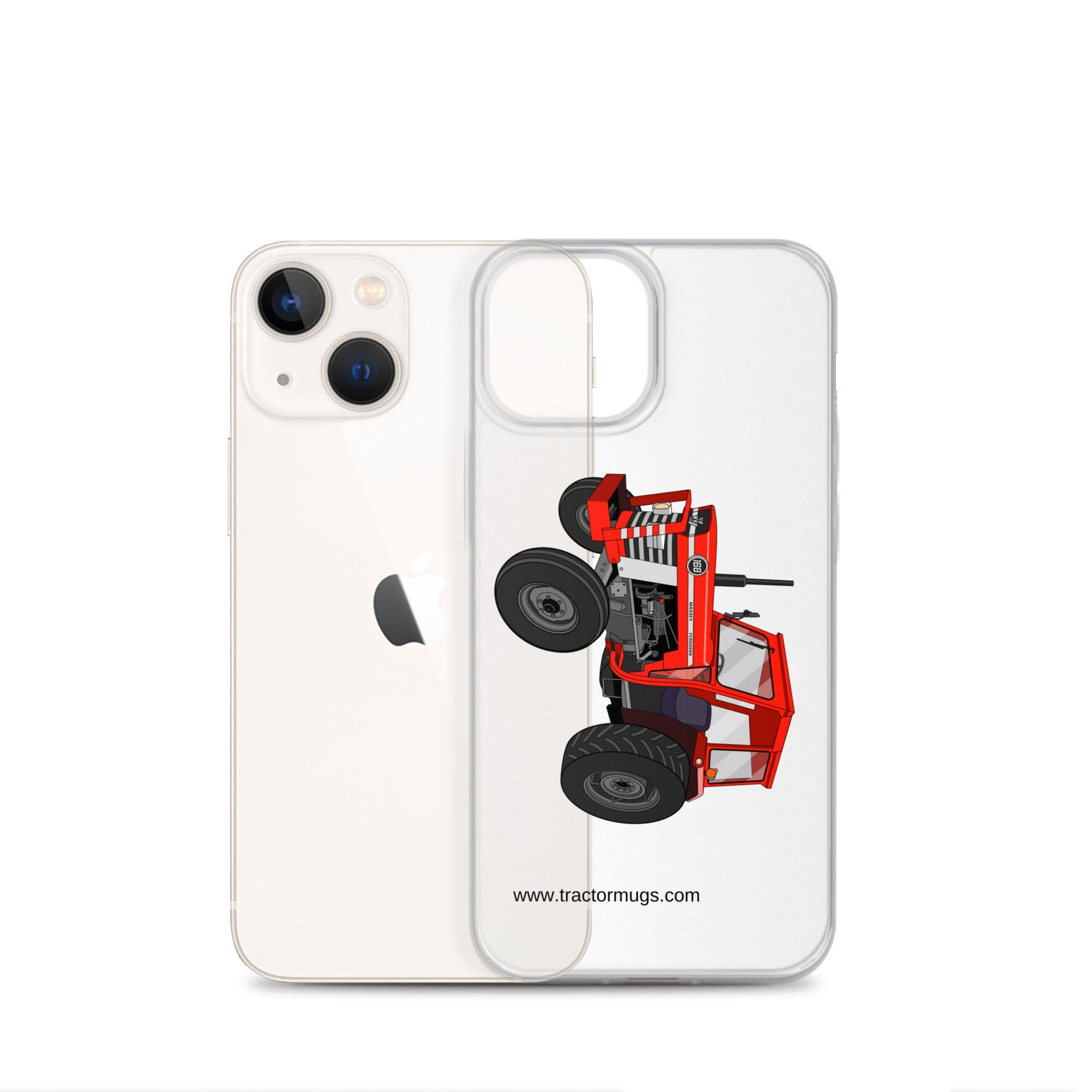 The Tractor Mugs Store Massey Ferguson 168 |  Clear Case for iPhone® Quality Farmers Merch