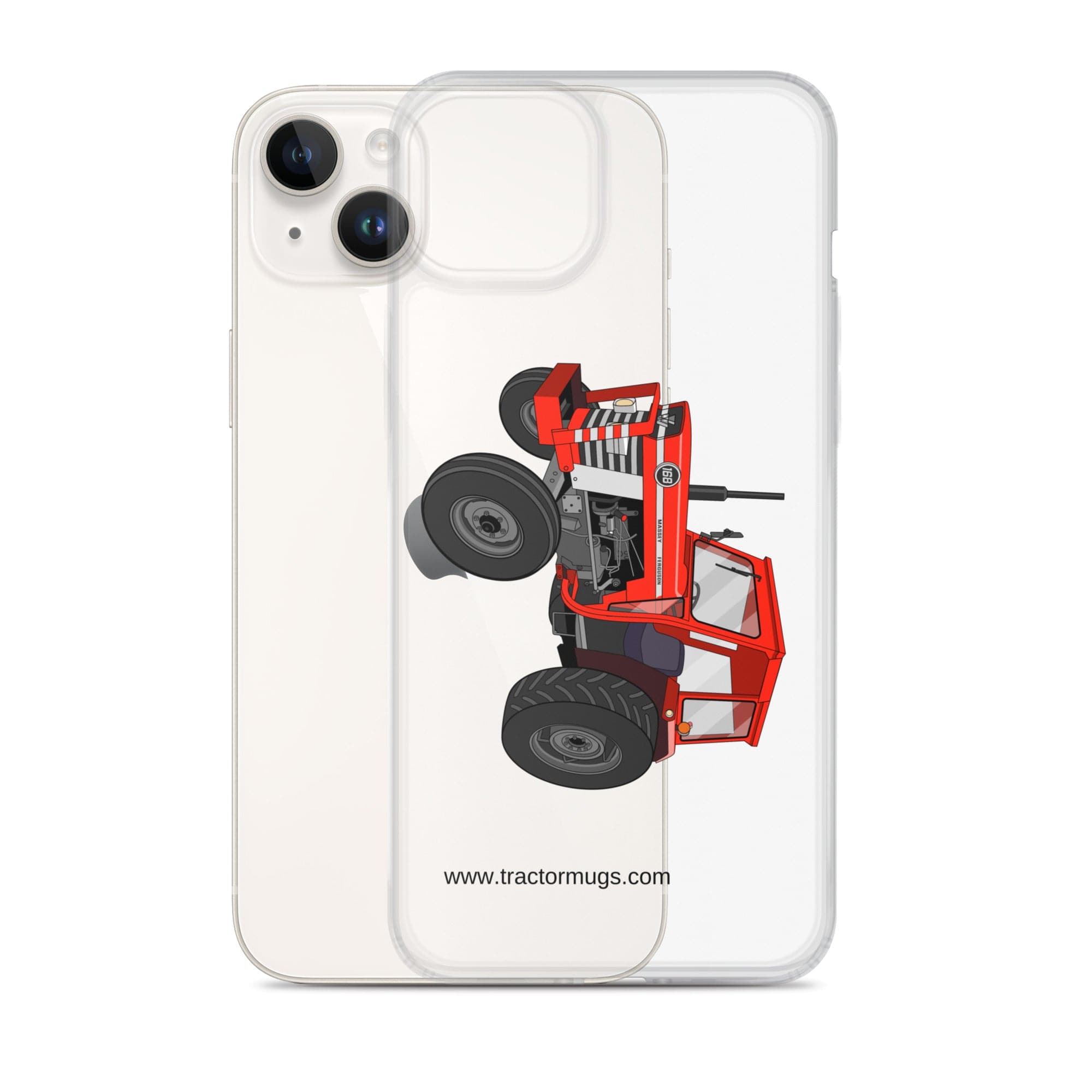 The Tractor Mugs Store Massey Ferguson 168 |  Clear Case for iPhone® Quality Farmers Merch