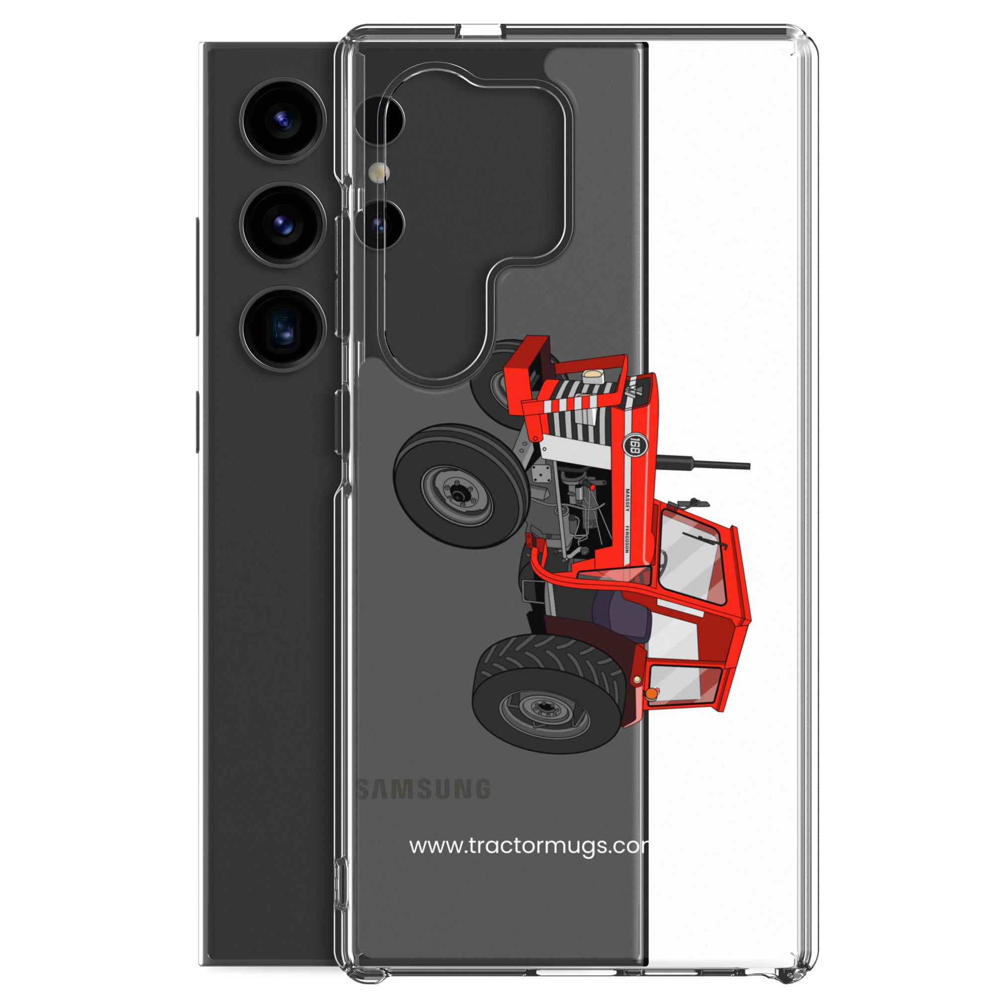 The Tractor Mugs Store Massey Ferguson 168   |  Clear Case for Samsung® Quality Farmers Merch