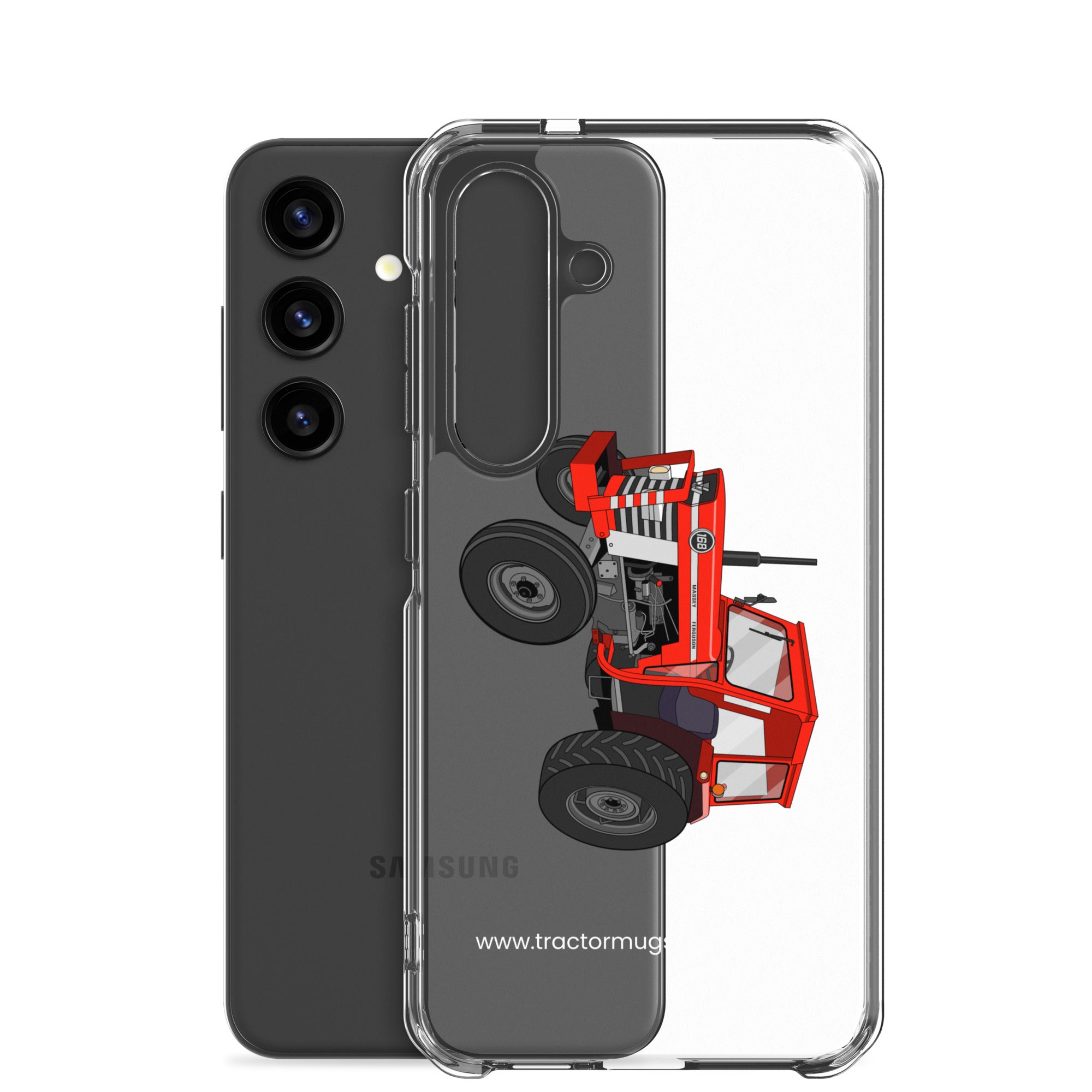 The Tractor Mugs Store Massey Ferguson 168   |  Clear Case for Samsung® Quality Farmers Merch