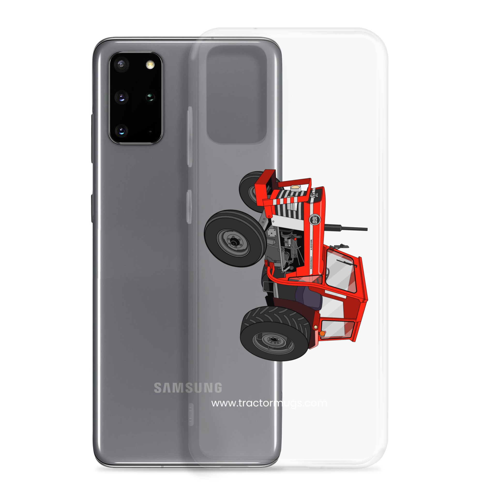 The Tractor Mugs Store Massey Ferguson 168   |  Clear Case for Samsung® Quality Farmers Merch