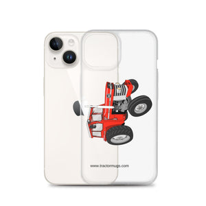 The Tractor Mugs Store Massey Ferguson 185  |  Clear Case for iPhone® Quality Farmers Merch
