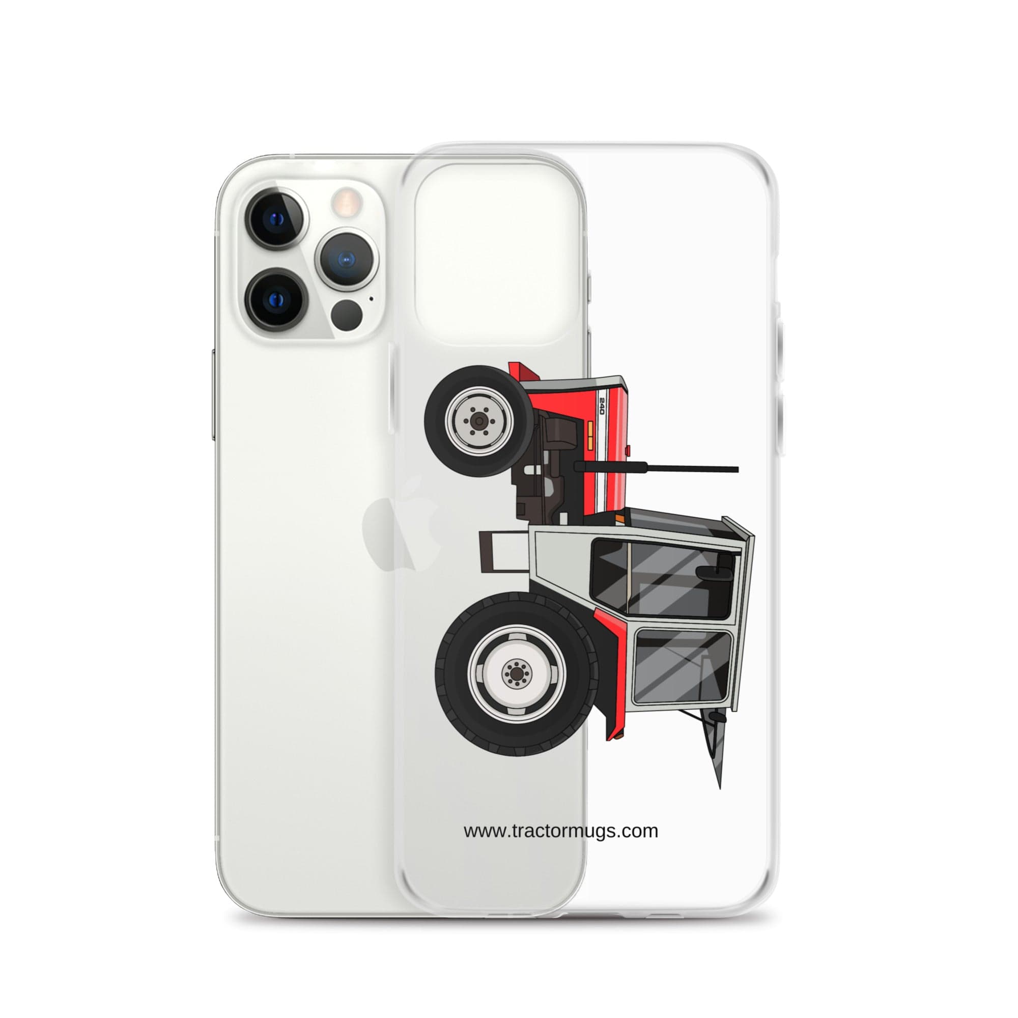 The Tractor Mugs Store Massey Ferguson 240 | Clear Case for iPhone® Quality Farmers Merch