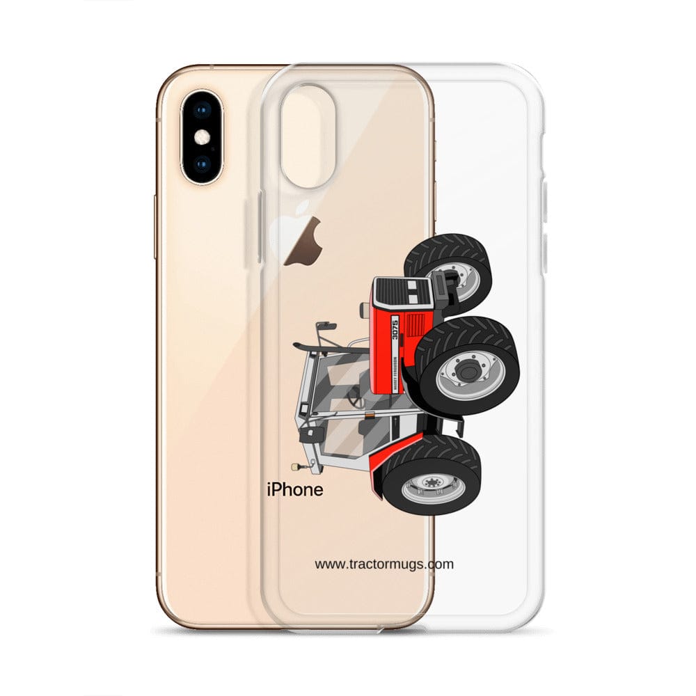 The Tractor Mugs Store Massey Ferguson 3075 |  Clear Case for iPhone® Quality Farmers Merch