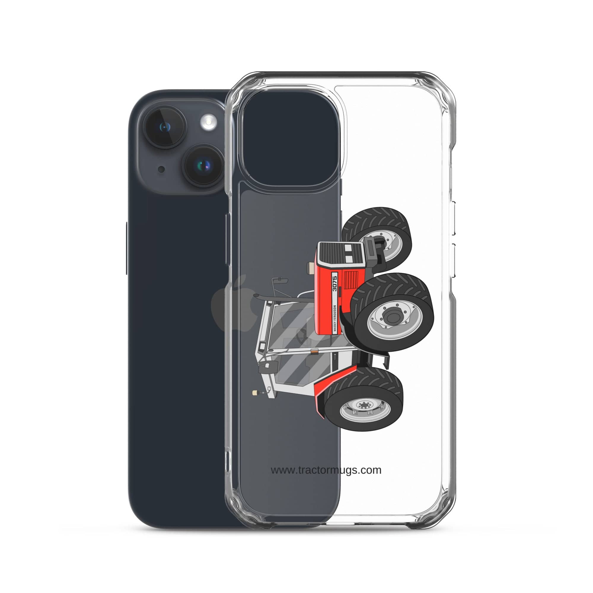 The Tractor Mugs Store Massey Ferguson 3075 |  Clear Case for iPhone® Quality Farmers Merch
