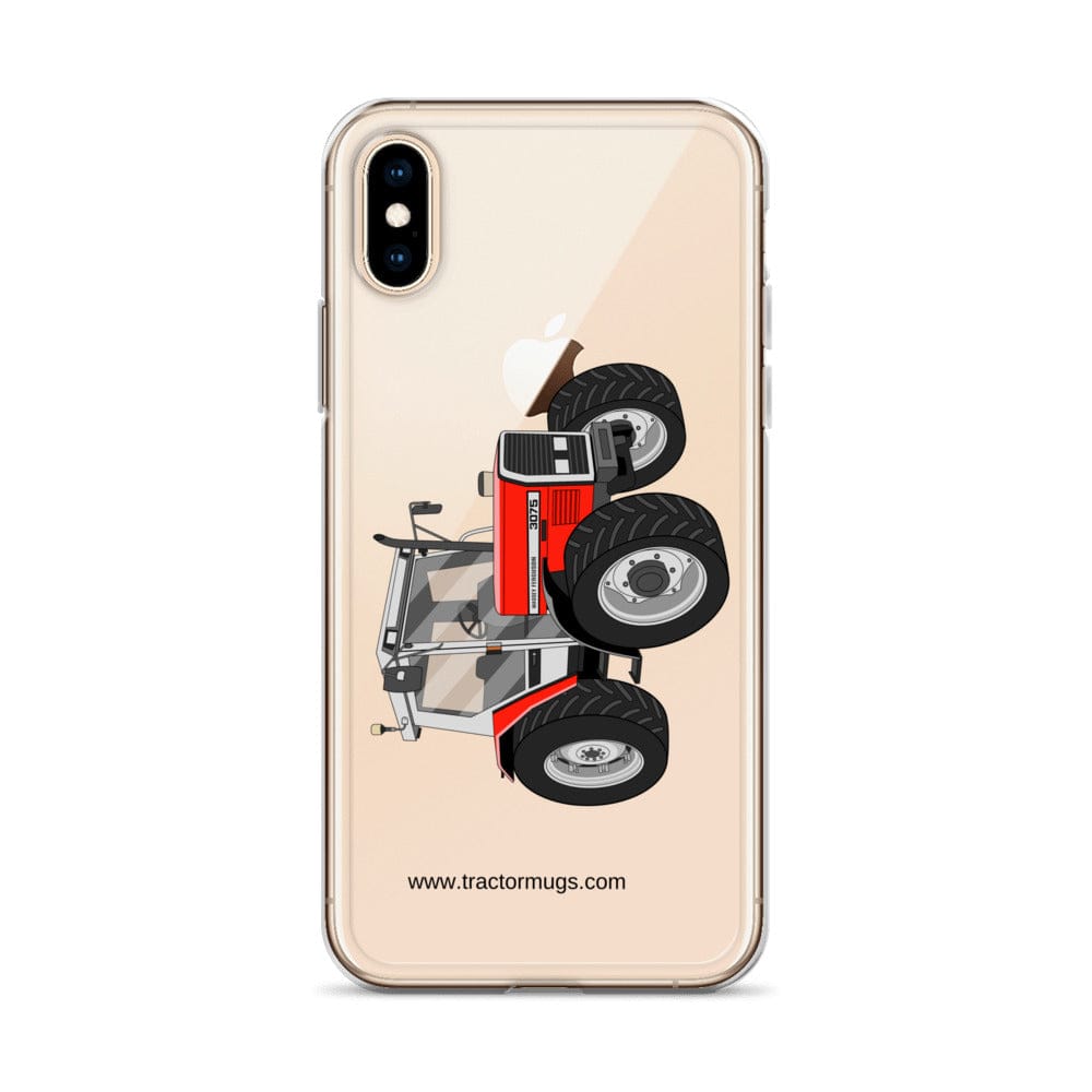 The Tractor Mugs Store Massey Ferguson 3075 |  Clear Case for iPhone® Quality Farmers Merch