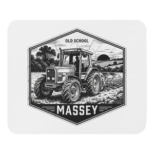 The Tractor Mugs Store Massey Ferguson 3075 OLD SCHOOL MASSEY Moose | Mouse Mat Quality Farmers Merch