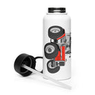 The Tractor Mugs Store Massey Ferguson 3075  | Stainless steel water bottle with a straw lid Quality Farmers Merch