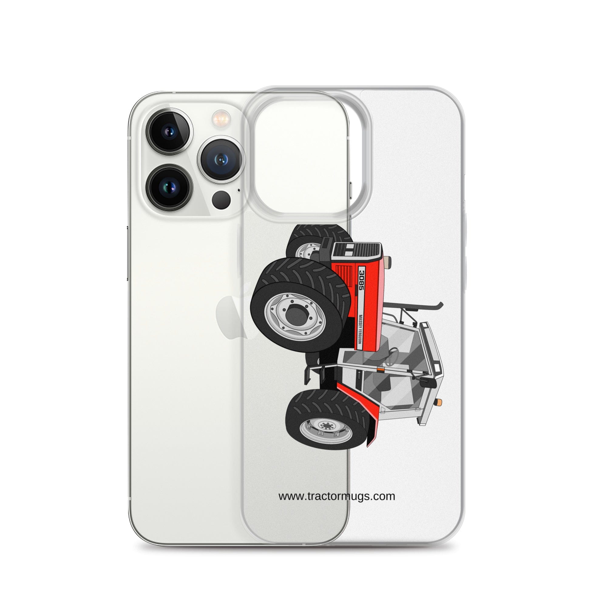 The Tractor Mugs Store Massey Ferguson 3085 |  Clear Case for iPhone® Quality Farmers Merch