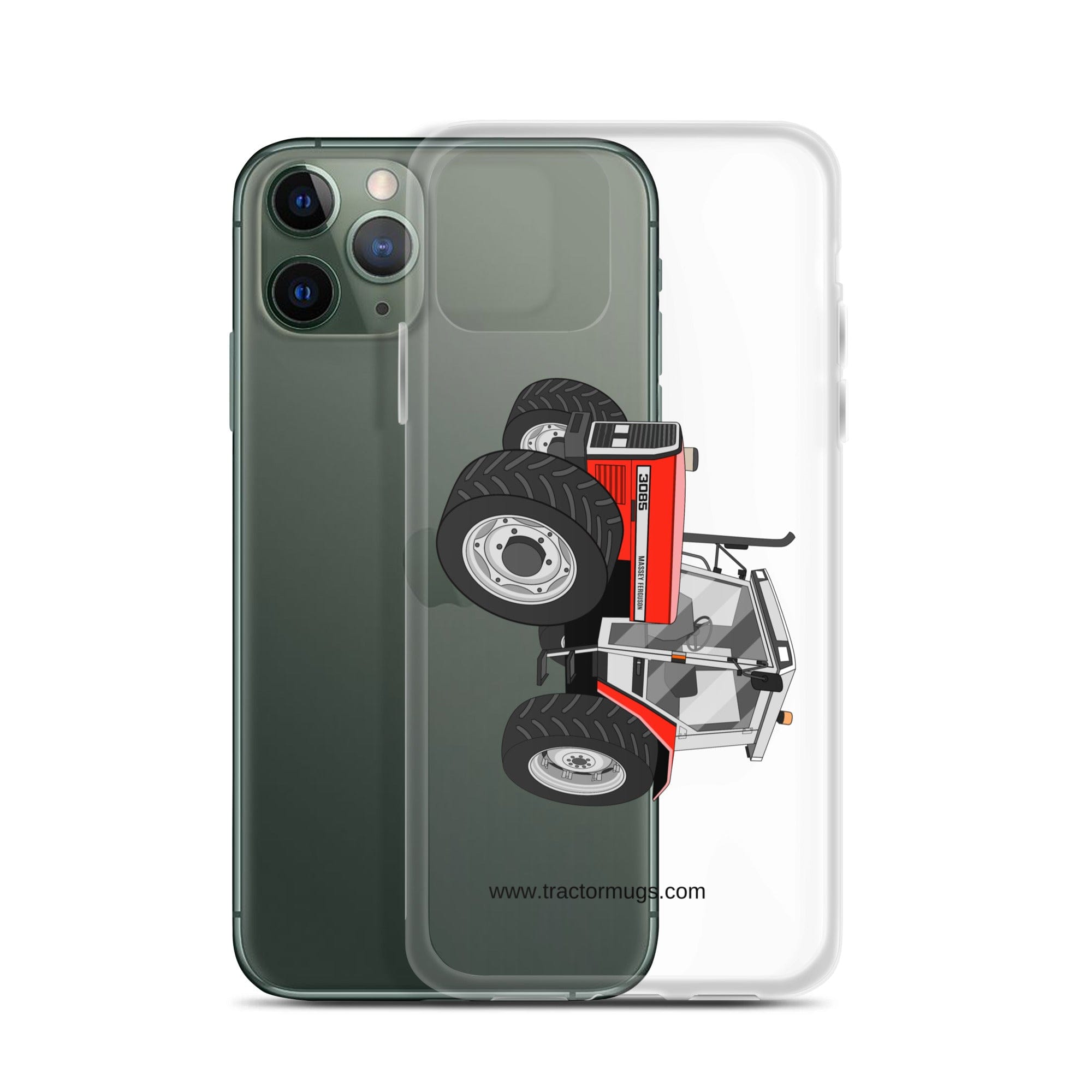 The Tractor Mugs Store Massey Ferguson 3085 |  Clear Case for iPhone® Quality Farmers Merch