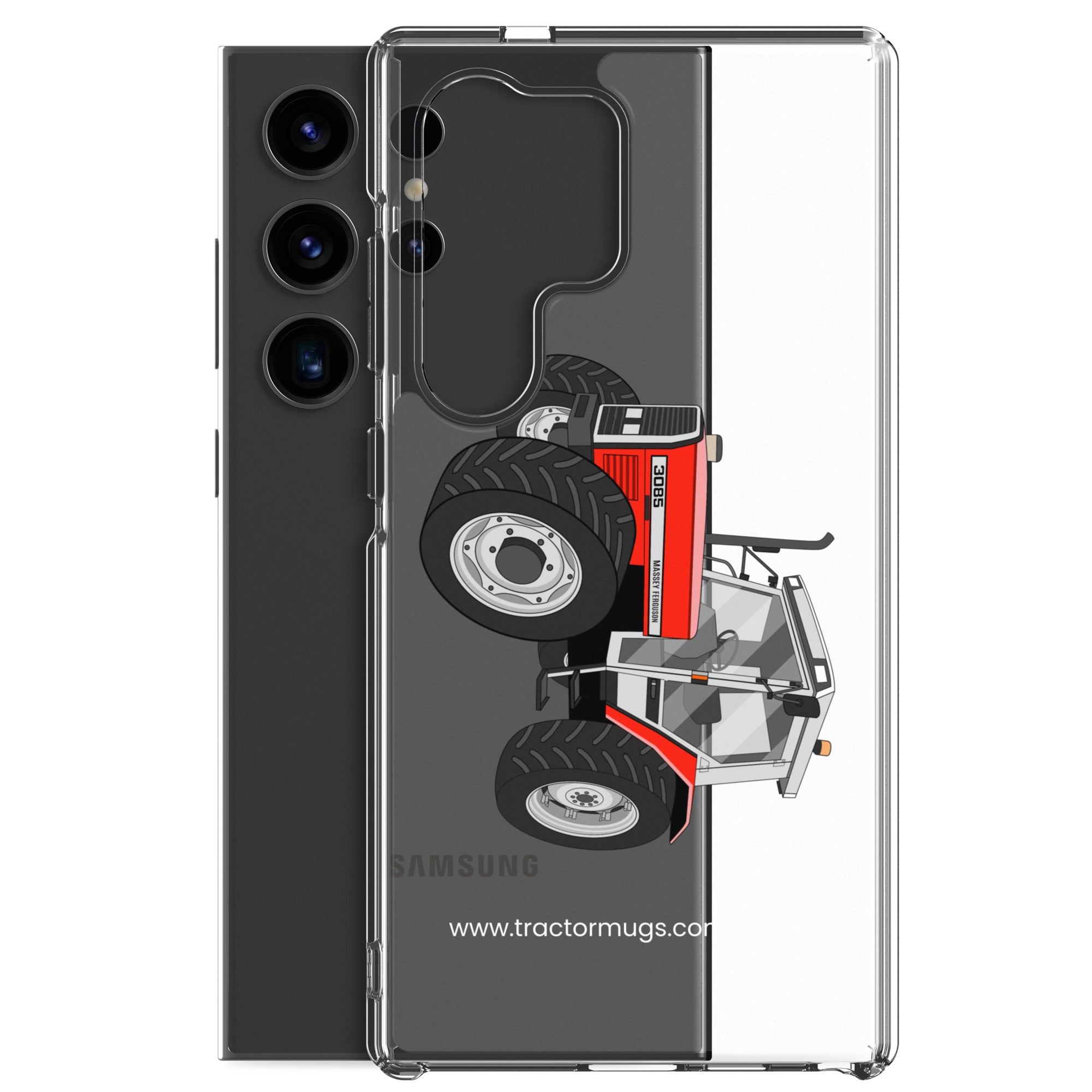 The Tractor Mugs Store Massey Ferguson 3085 | Clear Case for Samsung® Quality Farmers Merch